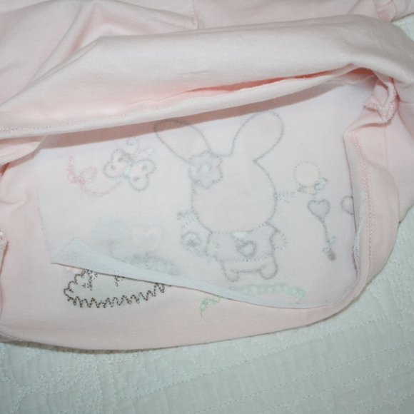 5/$20 Baby girl long t-shirt bunny 6-12 months - Picture 12 of 13